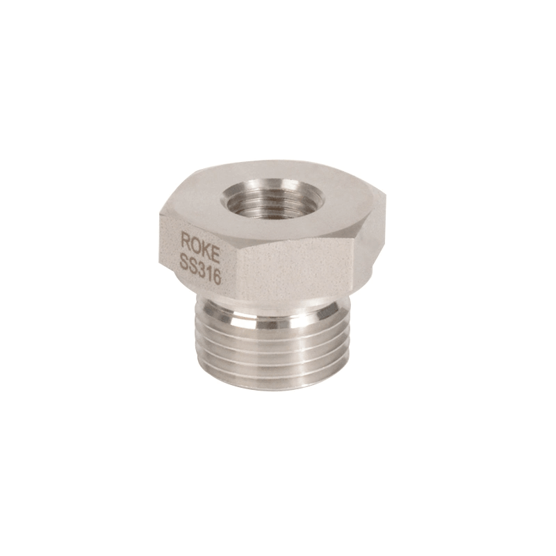 Hexagonal Head CNC Finishing -Prozess rostfreier Stahl, die Buchsen reduzieren